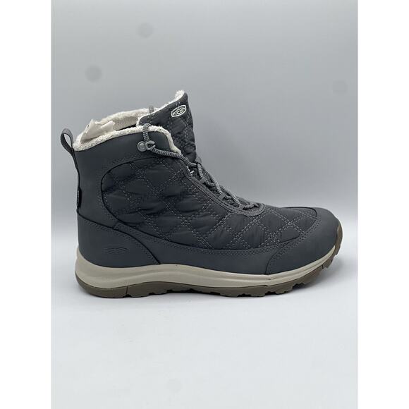KEEN Women's Terradora 2 Wintry Waterproof Snow Boot, Magnet/Steel Grey Size 8.5 - Picture 8 of 12